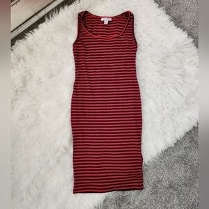 Motherhood maternity striped dress size xsmall. Good preowned condition.